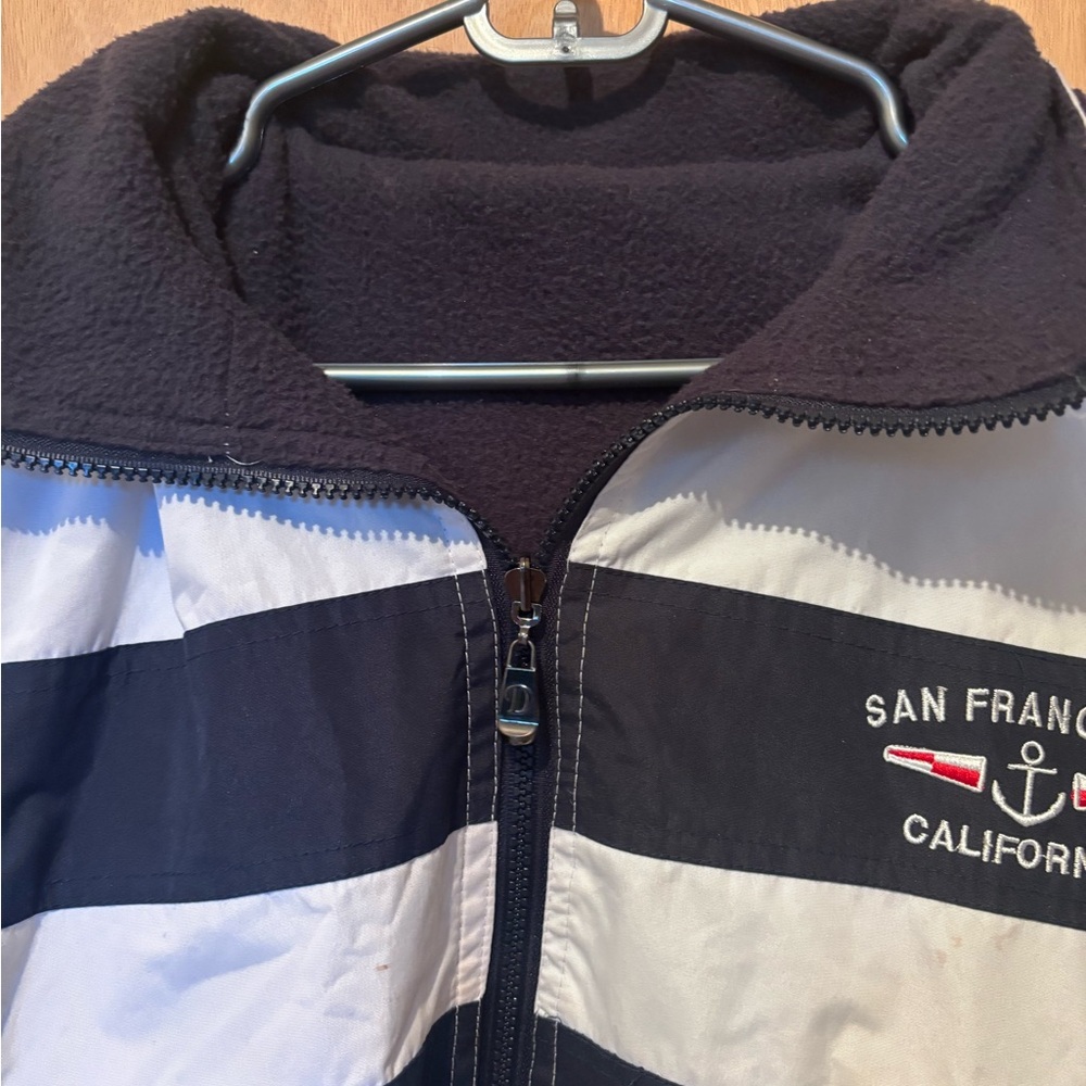 White Jacket With Nautical Design - image 7